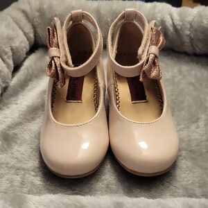 Pink Kids Shoes with Bow